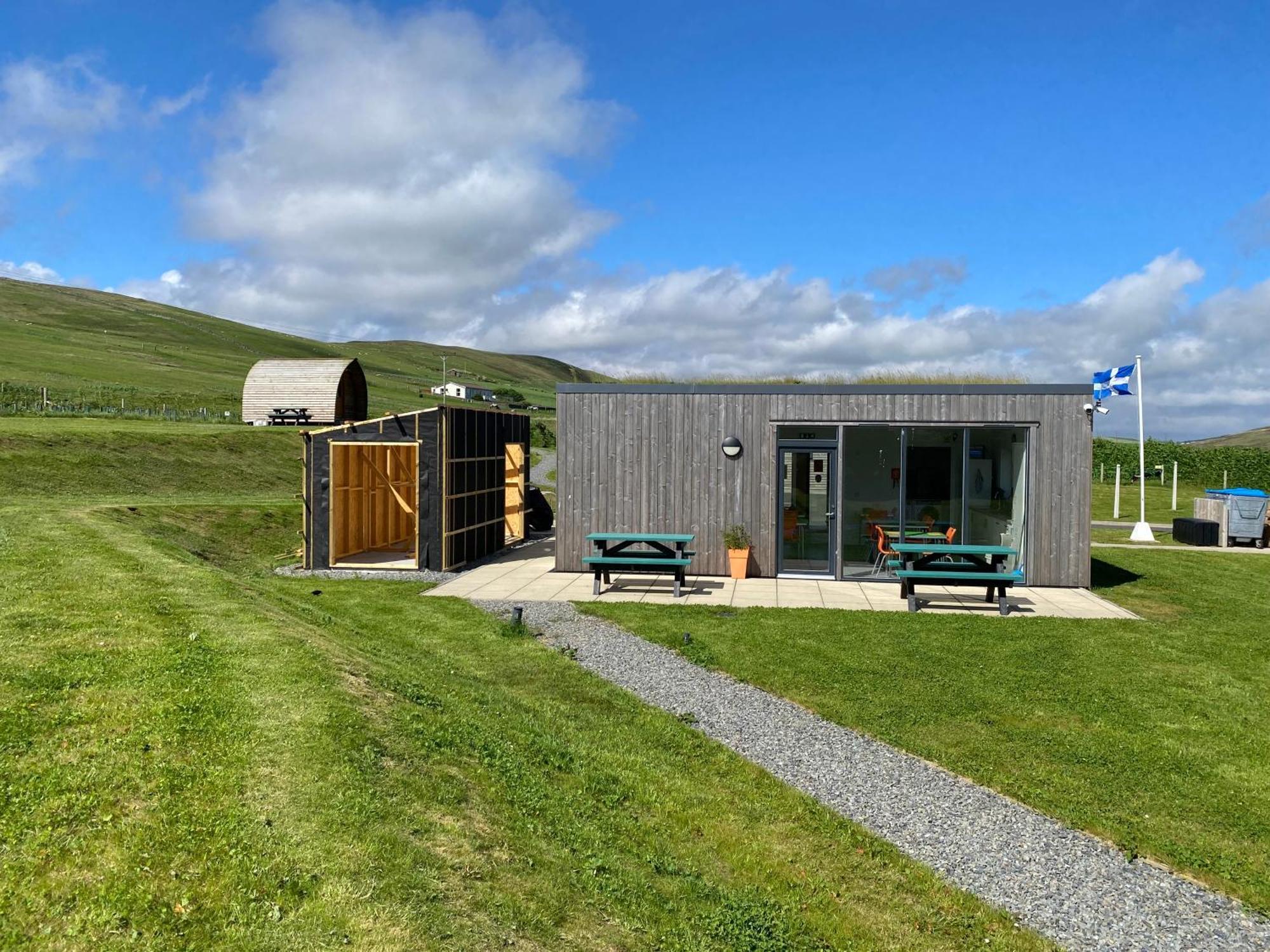 Scalloway Caravan Park Екстериор снимка