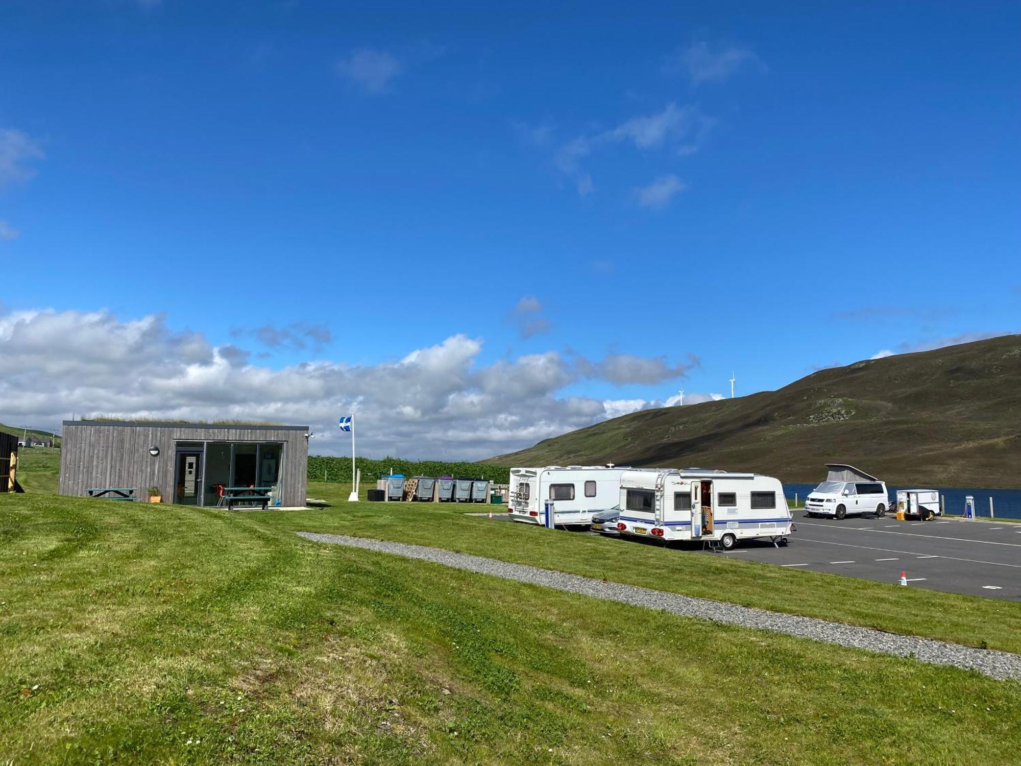 Scalloway Caravan Park Екстериор снимка